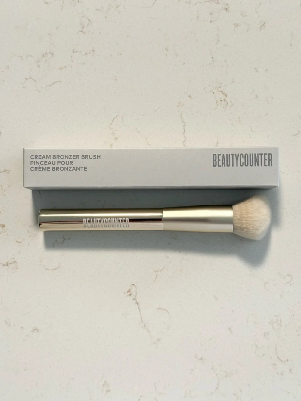 Beautycounter cream bronzer brush NIB
